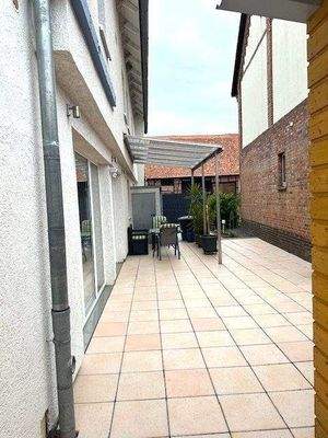 Terrassenbereich Teilansicht