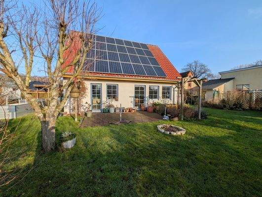 Gartenansicht Haus aktuell