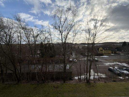 Sicht vom Balkon aus