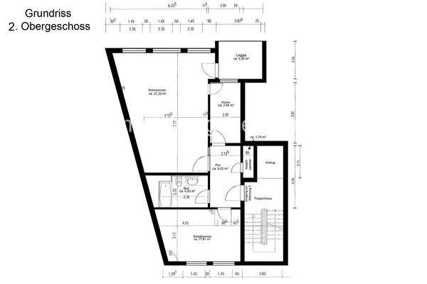 Grundriss 2. Obergeschoss