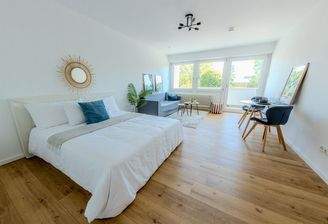 Wohnbereich mit Balkon