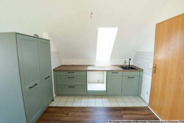 Küchennische mit Küche