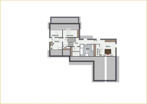 Grundriss Obergeschoss
