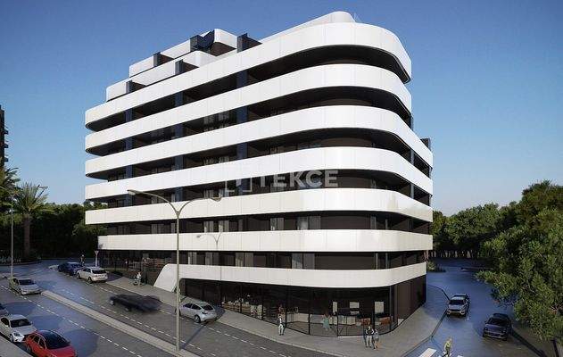 Sea View Apartments in Close to Arenal-Bol Beach in Calpe