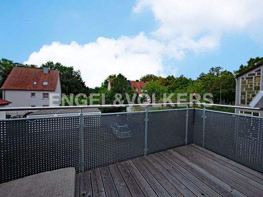 Großzügiger Balkon