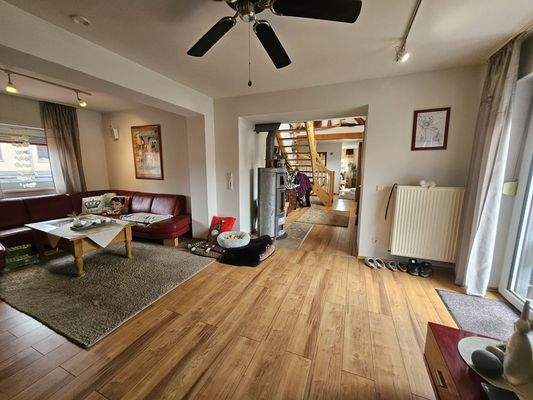 Wohnzimmer und Diele OG