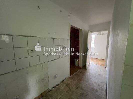 Küche im Obergeschoss