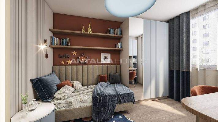 Stylish Real Estate in a Complex with Pool in Antalya Aksu