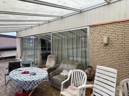 Überdachte Terrasse