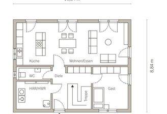 Grundriss Erdgeschoss