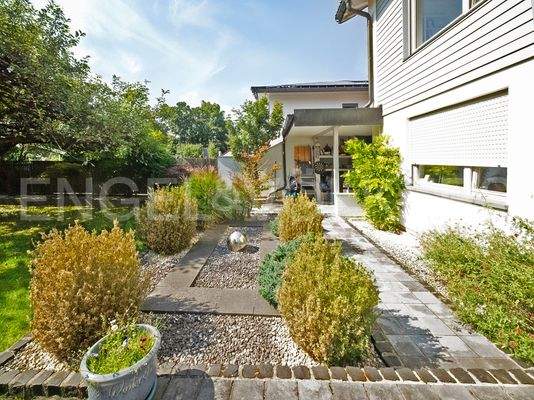 Gartenansicht - Blick Richtung Westen