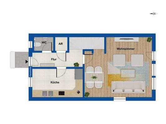 Grundriss - Erdgeschoss