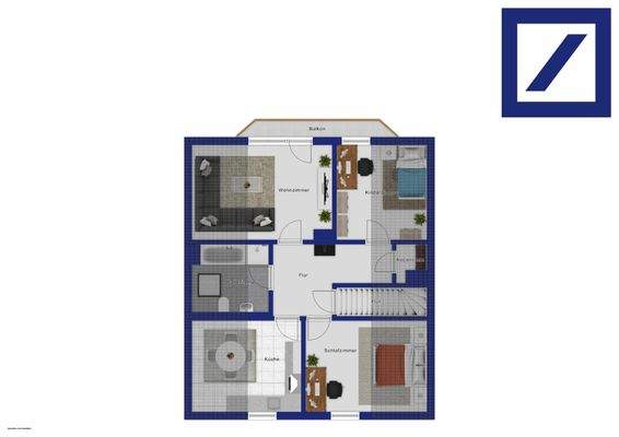 Grundriss Dachgeschoss