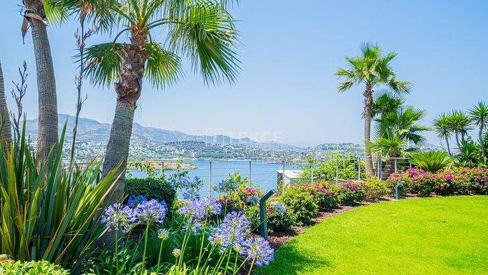 Unique Villa with Panoramic Sea View in a Beach Complex in Yalıkavak