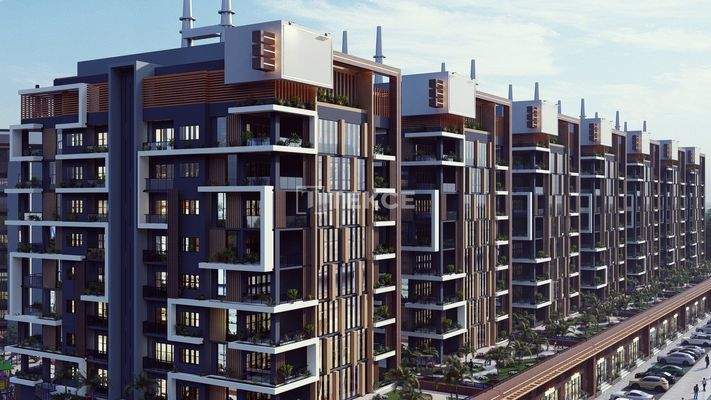 Flats in a Complex with Rich On-Site Facilities in Mersin