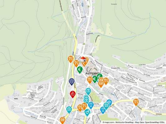 Geolyzer Kartenausschnitt