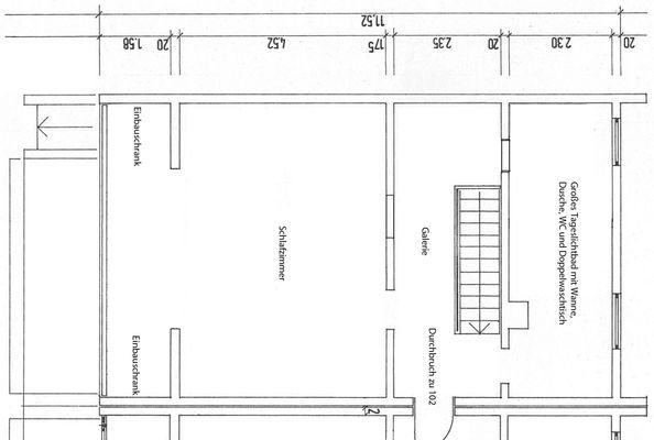 Grundriss Obergeschoss