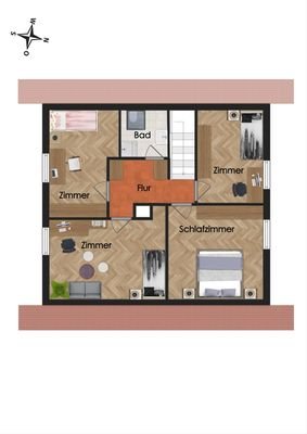 Grundriss - Dachgeschoss