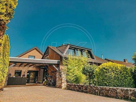 Separate Eingänge der Wohneinheiten