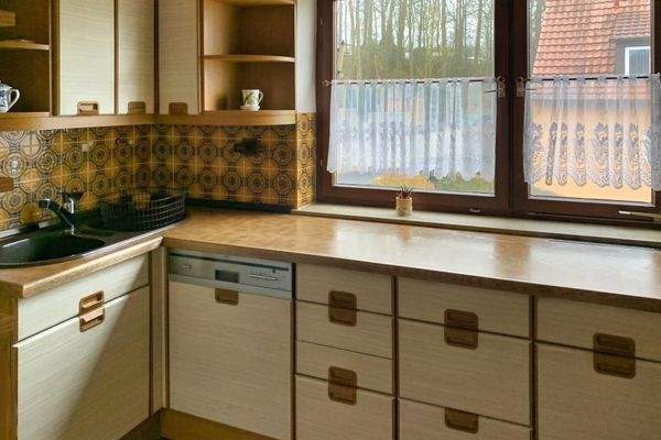 Küche mit guter Belichtung