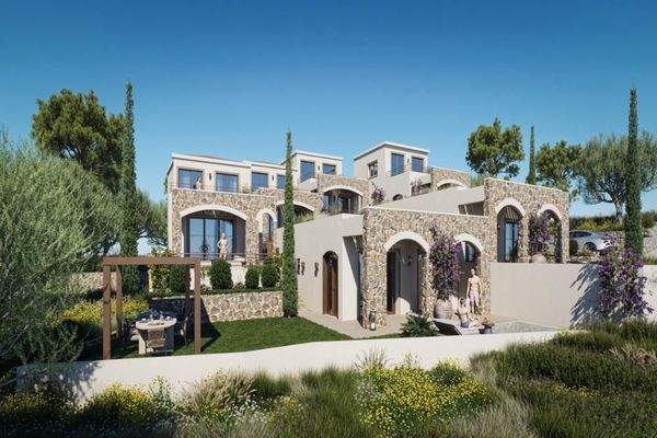 Nordkreta, Plaka: Neubau-Projekt! Traumhafte Villen mit Pool und Meerblick zu verkaufen