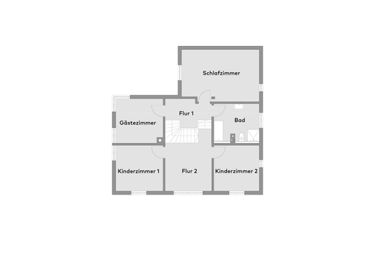 Haupthaus Obergeschoss