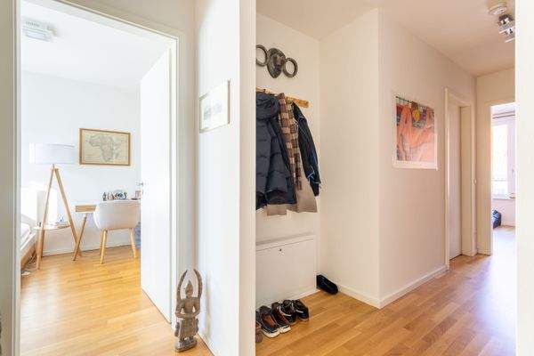 Garderobe und Flurbereich 