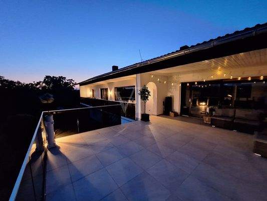 Balkon Abendstimmung