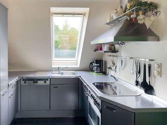 Küche im Obergeschoss