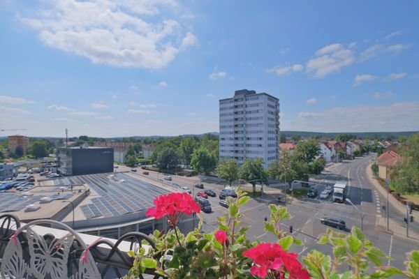 Ausblick Balkon 