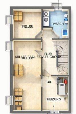 Grundriss Kellergeschoss