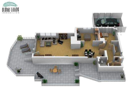 3D floor plan