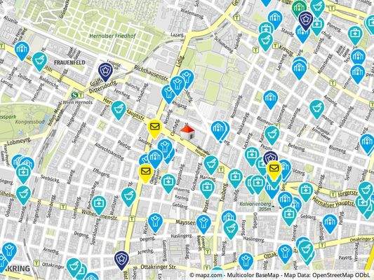 Geolyzer Kartenausschnitt