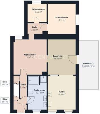 Grundriss Erdgeschoss