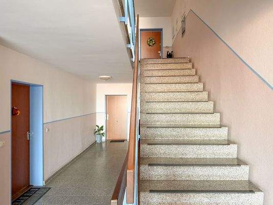 Gepflegtes Treppenhaus