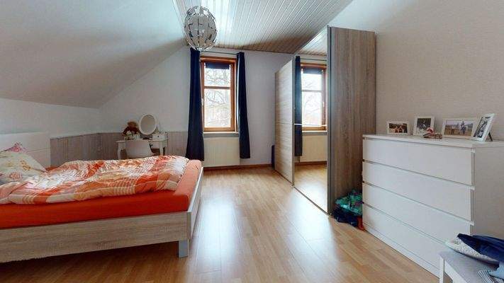 Schlafzimmer Dachgeschoss