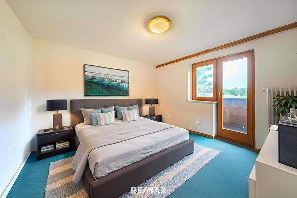 Virtuelles Staging Schlafzimmer 2