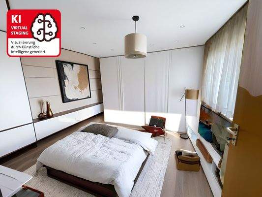 Schlafzimmer Souterrain