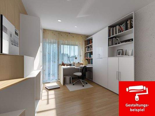 Büro oder Gästezimmer - Gestaltungsbeispiel