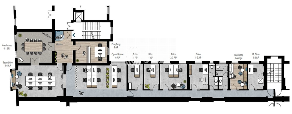 Grundriss 3.OG, links