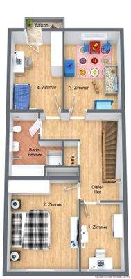 Grundriss 3D_2te Wohnebene