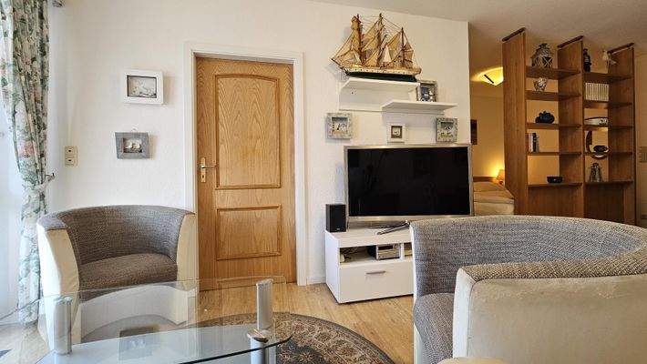 Tür zum separaten Schlafzimmer