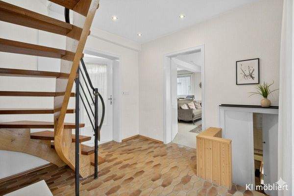 Eingangsbereich (KI-möbliert)