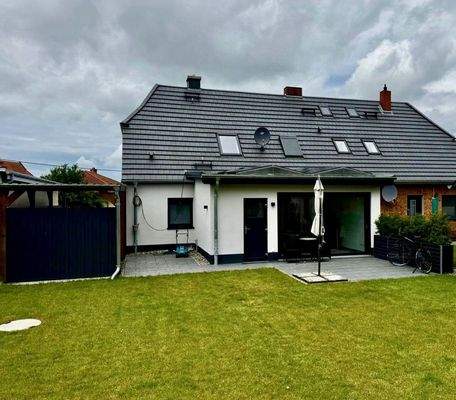 Hausansicht Gartenseite