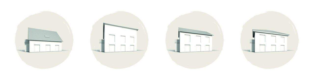 Moderne Architektur-Skizzen