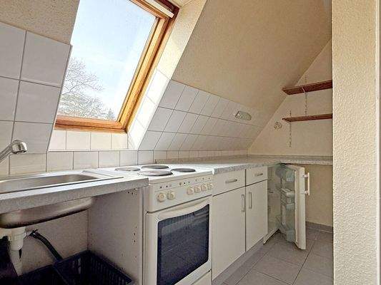 Küche Wohnung im DG