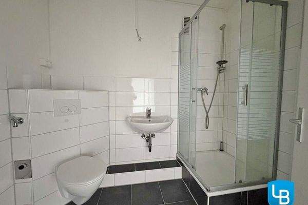 Das unmöblierte Duschbad