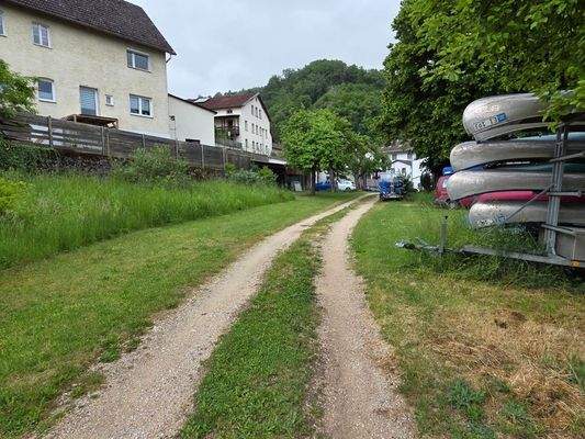 Ansicht Zufahrt Grundstück