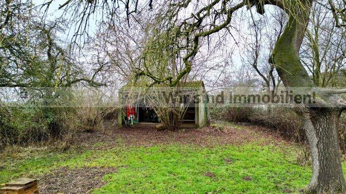 Bienenhaus Westseite