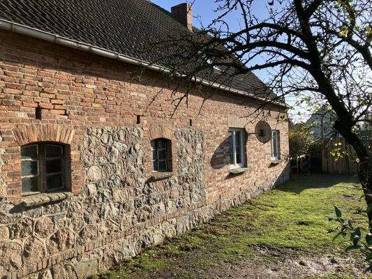 Stallteil und Wohnteil